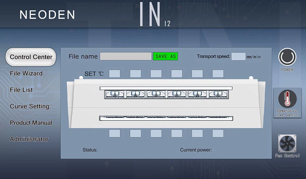 SMT reflow oven