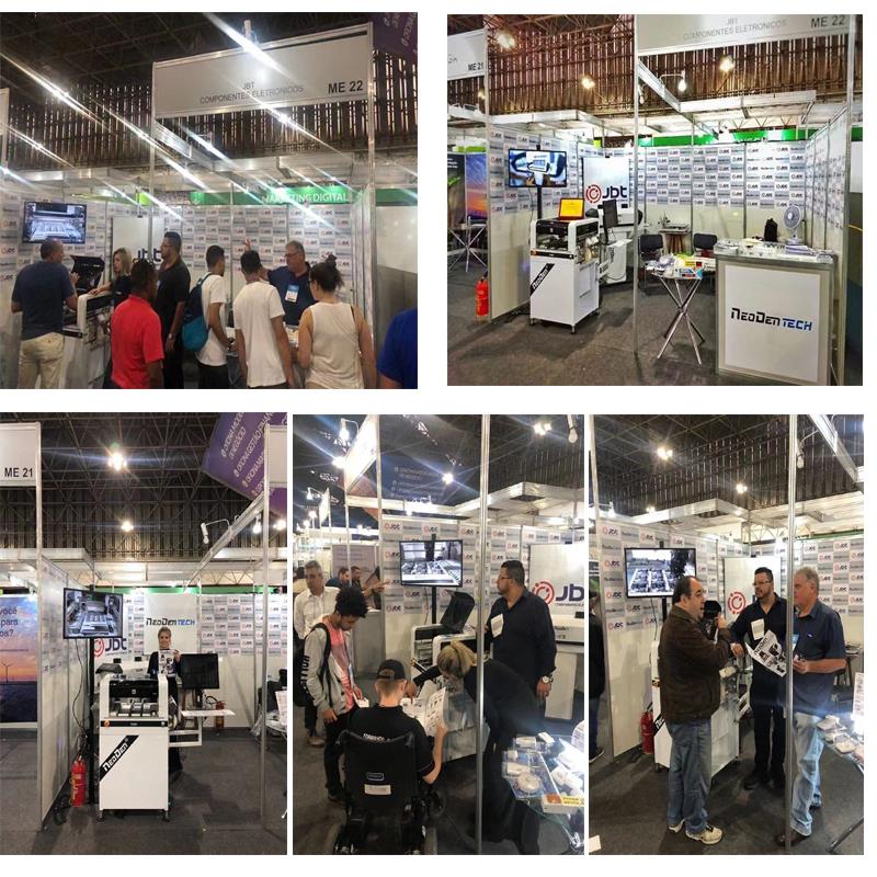 ブラジルNeoDen Tech / JBTコンポーネントがSebrae-SP起業家フェアに参加
